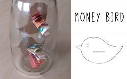 Birthday money bird – Little Lovely Crafts