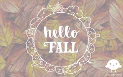 Fall Window Drawing Pattern – Little Lovely Crafts