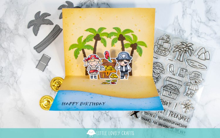 Happy Birthday Pirate Pop Up Card